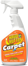 Krud Kutter CR326 Instant Carpet Cleaner/Stain Remover Plus Deodorizer Spray, 32 Fl Oz