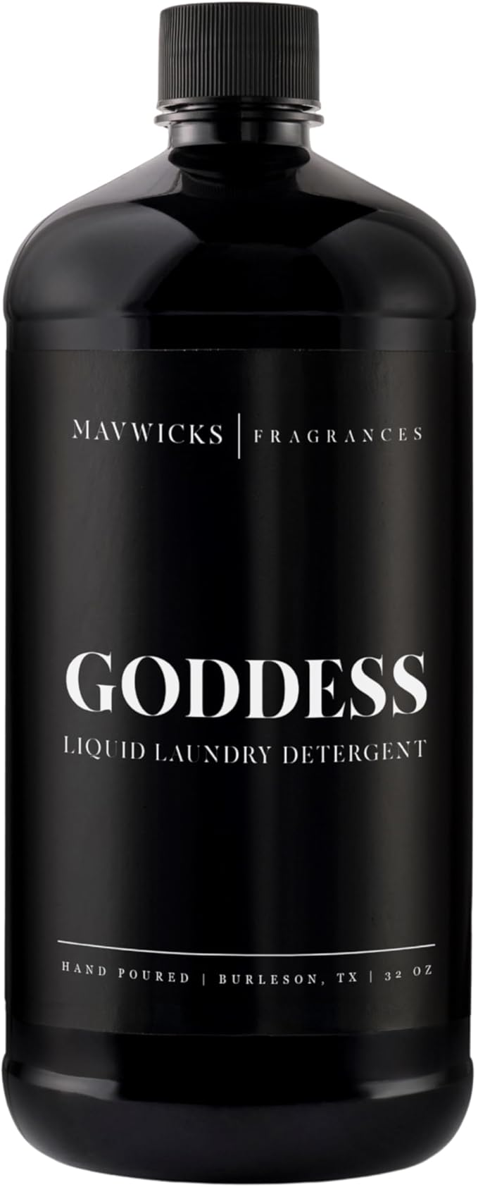 Laundry Liquid Detergent (Goddess) - 32 Oz Laundry Perfume Bottle for Men & Women, Stain & Odor Remover, Deep Clean, Long-Lasting Fragrance and Freshness for All Fabrics