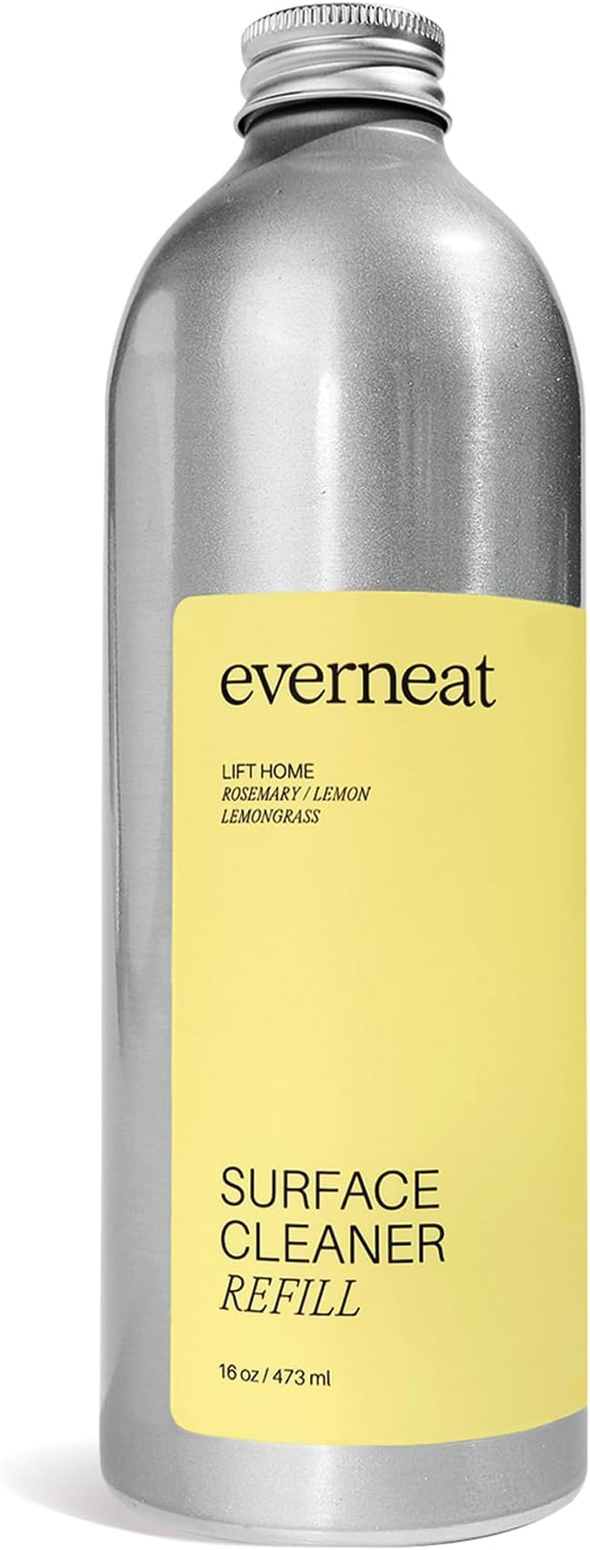 Everneat Surface Cleaner Concentrate (Refill) Lift / 16 Refills (16oz) | Aluminum Bottle…