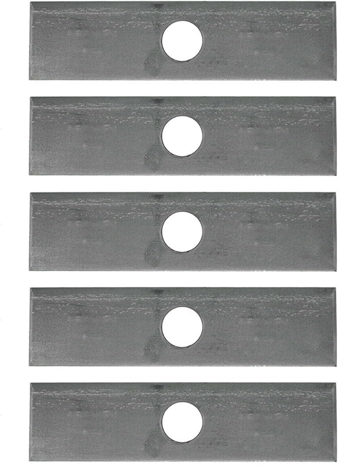 for 5 Powered Stick Edger Blades .120 Thick 8 X 2 X 1 Hole