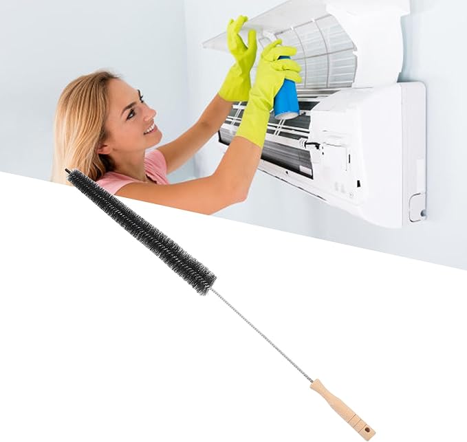 Long Washing Machine Cleaning Brush Sink Drain Cleaner Load Washer Cleaner Drum Brush for Conditioners Fans