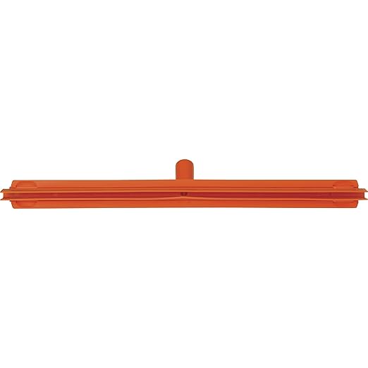 Vikan 77147 Squeegee,Ultra Hygiene,Dbl Blade,24",PP/RB,OR