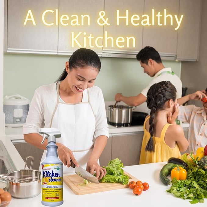 Food Prep Kitchen Cleaner 100% Natural and Non-toxic