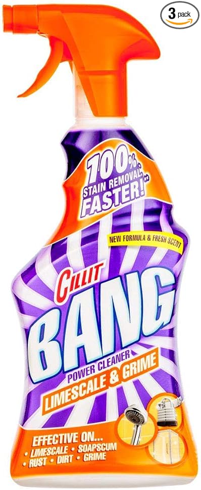 Cillit Bang Power Cleaner Limescale and Shine 750 ml (Pack of Three)