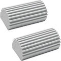 Damp Clean Duster Sponge 2 Pack Household Cleaning Sponges Reusable Dusting Sponge for Brushing Blind Glass Vents Window Mirrors Baseboards