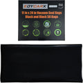 11" x 24" All Black Vacuum Seal Bags (Black and Black), Precut Vacuum Sealer Bags for Food Storage, Heavy Duty Commercial Grade 5 Mil Vacuum Bags, 50 Count