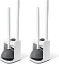 Toilet Brush and Plunger Set Hidden, S-Shaped Toilet Brush Plunger Combo 2 Pack, Perfect for Homes, Apartments & Bathrooms