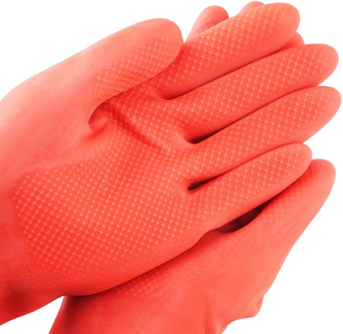 Household Arms Length Rubber Latex Cleaning Long Glove Reusable Kitchen Natural Rubber Living Wash Gloves