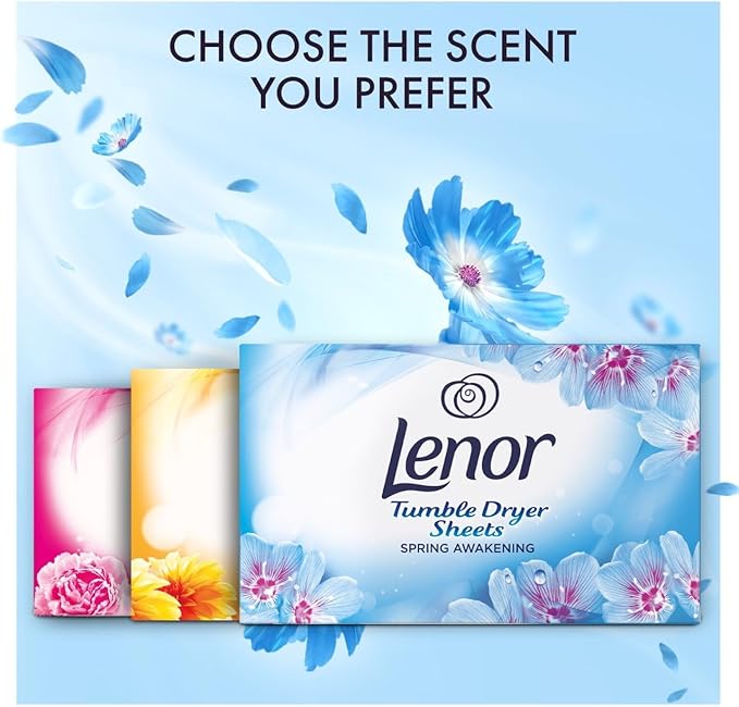 Lenor Tumble Dryer Sheets 34 Sheets Spring Awakening