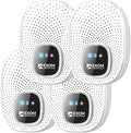 T-Ultrasonic Pest Control 4-Pack: Indoor Plug-in Repeller for Mice, Rodents, Squirrels, Insects, Roach Killer, Ant & Spider Repellent, Bed Bug & Flea Spray and Mouse Traps Alternative