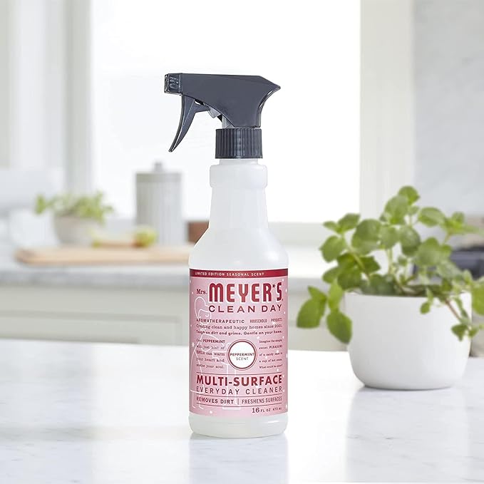 Mrs. MEYER'S CLEAN DAY Variety, 1 Multi-Surface Cleaner, 16 OZ, 1 Multi-Surface Cleaner, 16 OZ, 1 CT (Iowa Pine + Peppermint)