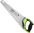 18 Inch Hand Saw, Upgraded Heavy Duty Wood Saw with Chip Removal Design Rust-proof Handsaw for Sawing Pruning Gardening Wood Plastic and Drywall
