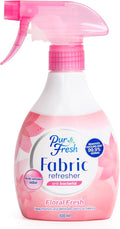 Fabric Refresher Spray - Floral Fresh - Wrinkle Release Spray & Fabric Softener Alternative - Odor Eliminator Deodorizer Spray for Clothes, Bedding and Home Use