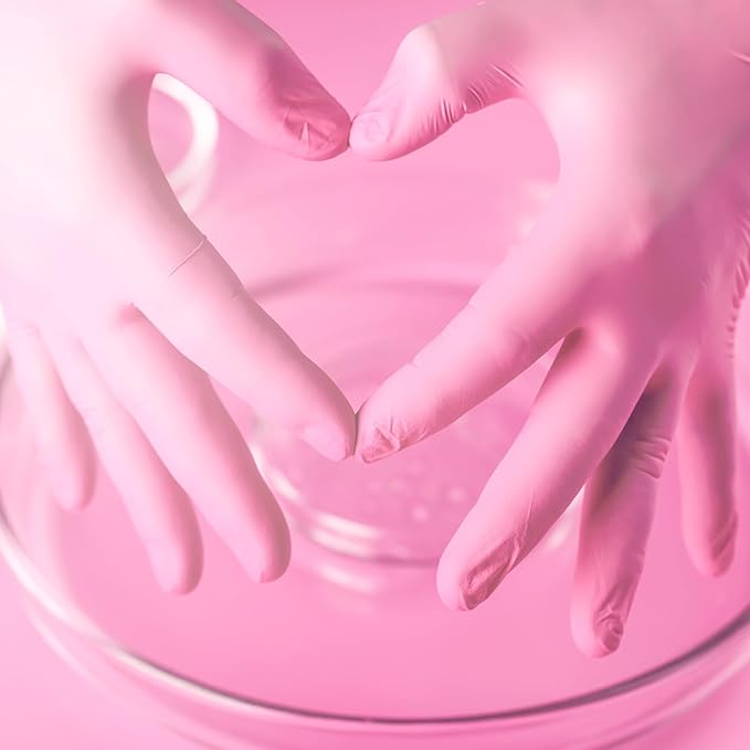 ForPro Disposable Nitrile Gloves, Chemical Resistant, Powder-Free, Latex-Free, Non-Sterile, Food Safe, 4 Mil