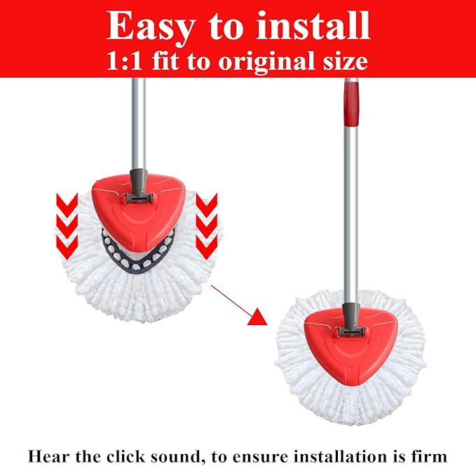 Spin Mop Base Compatible with O-Cedar Easywring 1 Tank,Spin Mop Replacement Head Cover for Ocedar Mop Attachment Parts, Easy to Replace