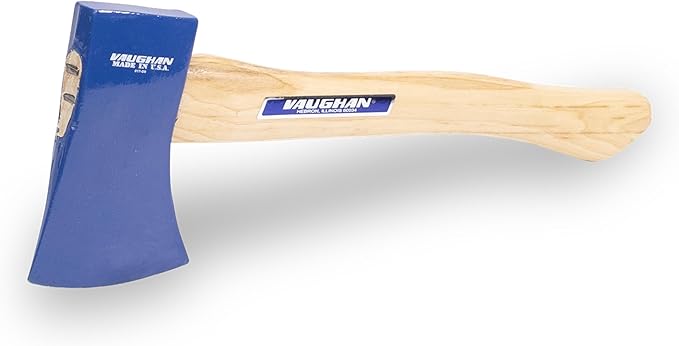 VAUGHAN Hand Camp Axe, Made in The USA, 14 Inch Hickory Handle, VN33220