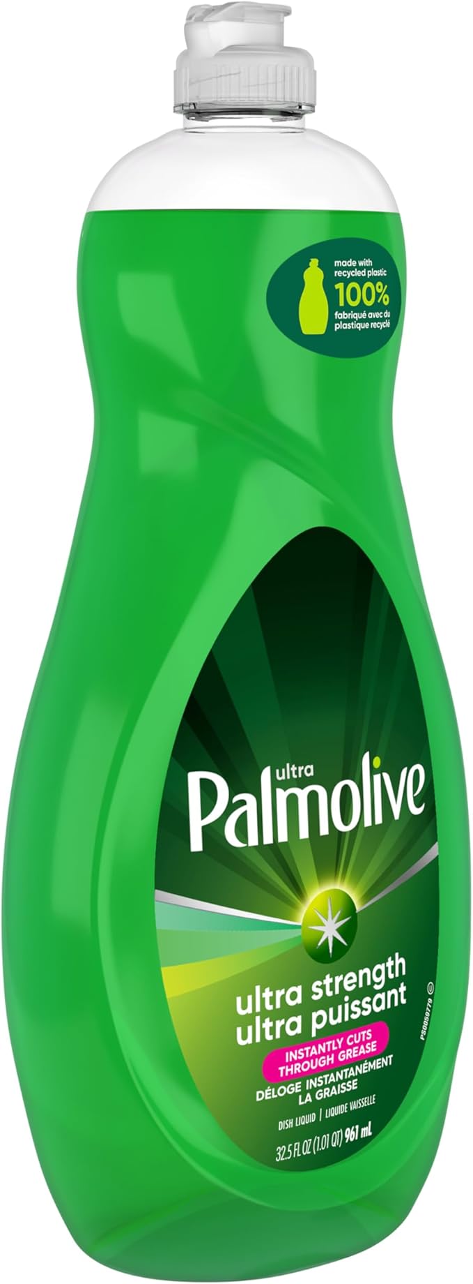 Palmolive Ultra Strength Liquid Dish Soap, Original Green, 32.5 Fluid Ounce (Pack of 2)