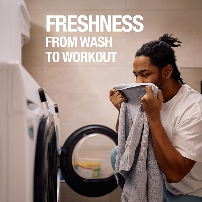 HEX Performance Laundry Detergent, Fresh & Clean, 100 Loads (Pack of 2) - Designed for Activewear, Eco-Friendly, Concentrated Formula