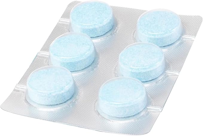 COMPAC HOME Plink Sink Drain Cleaner and Deodorizer, Air Fresheners for Garbage Disposal, Lemon Scented, Home Accessory Cleaning Products for Kitchen and Clogged Drain, 6 Tablets (Pack of 1)