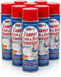 Carpet Spot Remover, Stain and Red wine Remover and Spot Treatment for Oil, Grease, Urine, Cleaning Performance for Rugs, Upholstery, Fabrics Pack of 6