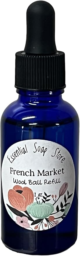 Fragrance Reload Drops for Wool Dryer Balls 1 oz. (French Market)