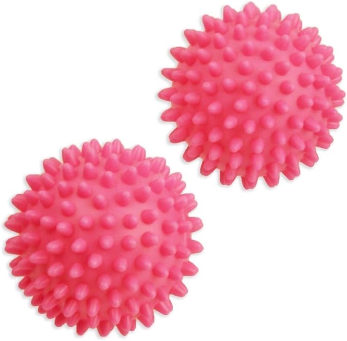 Dryer Balls 8 Pack Pink- Reusable Dryer Balls Replace Laundry Drying Fabric Softener and Saves You Money