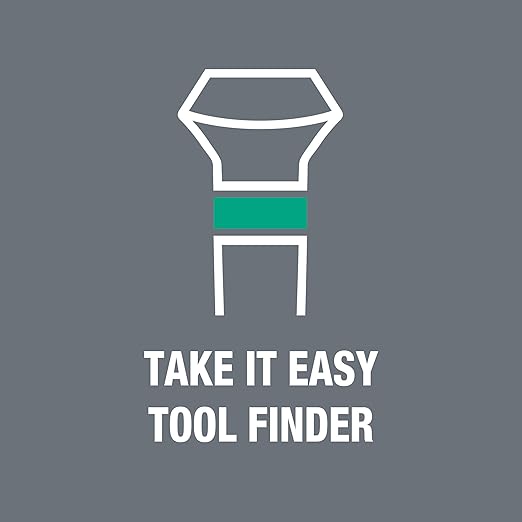 Wera 05073675001 Kraftform Micro-Set/12 Sb 1 Screwdriver Set