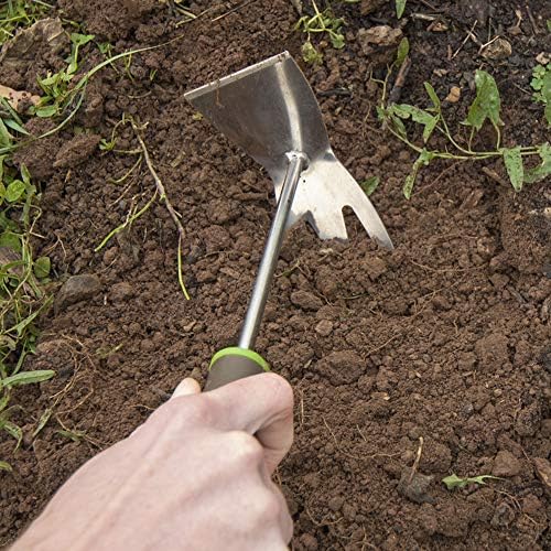 AMES 2445600 2-in-1 Hand Hoe and Cultivator with Ergo Gel Grip, 13-Inch