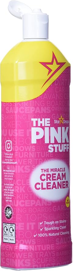 Stardrops - The Pink Stuff - The Miracle Cream Cleaner 16.91Fl Oz (Pack of 2)