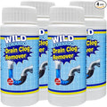 Wild Tornado Sink and Drain Cleaner, Wild Tornado Drain Clog Remover, Powerful Sink Cleaner Powder Fast Foaming for Kitchen Toilet Pipe Quick Cleaning Tool Clog Remover