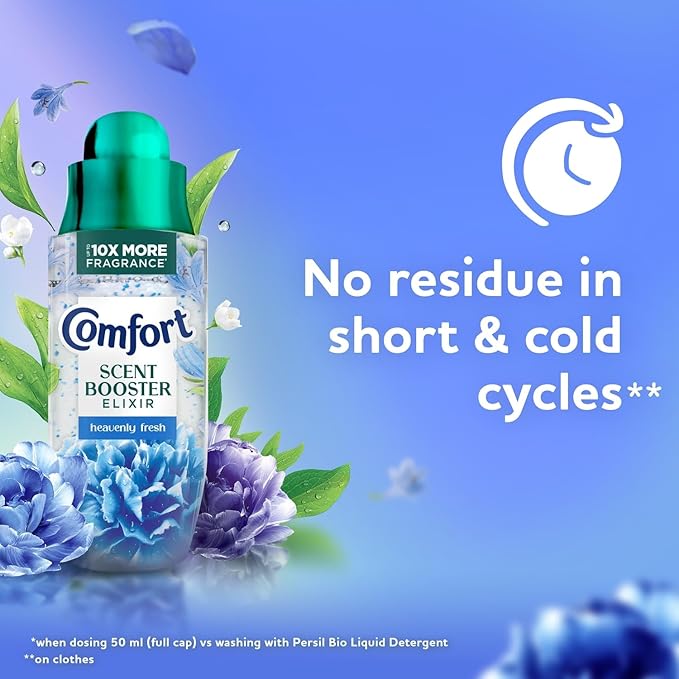 Comfort Scent Booster Elixir Heavenly Fresh 342ml - Pack of 8