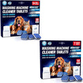 Washing Machine Cleaner Tablets for Pet Owners - Front & Top Load Washer Deep Cleaning - Septic Tank Safe - HE Support - Remove Stubborn Pet Hair - Eliminates Pet Smells - Prevents Pet Dander Build-up