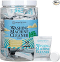 Ginger Lily Farms Botanicals Washing Machine Cleaner Tabs, Deep Cleaning Tablets for HE Front Load & Top Load Washers, Fragrance-Free, 50-Count