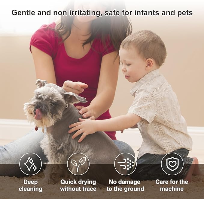 Floor Cleaning Solution Original Scent Compatible with Dreame Cleaning Solution, Residue & Streak Free, Suitable for All Robot Vacuum Cleaners and Wireless Wet Dry Dual-Use Vacuum Cleaners