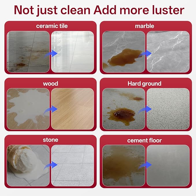1L Floor Cleaning Solution Compatible with Roborock/Eufy/iRobot/Ecovacs/Dreame/Shark, Fragrance Deodorization, Deep Cleans for Multiple Hard Floors (1 Liter, 【Rose】)