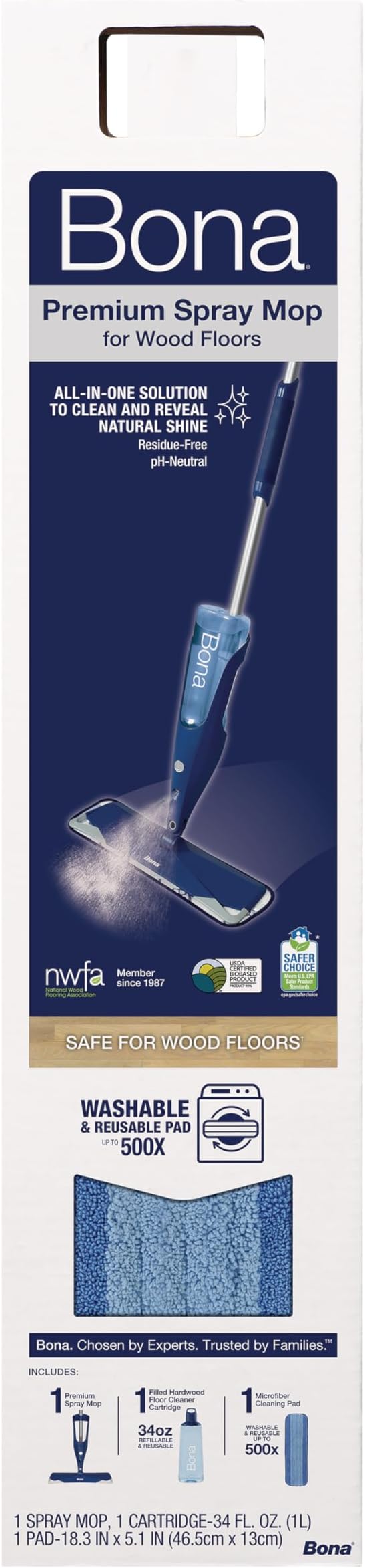 Bona Hardwood Floor Spray Mop Premium