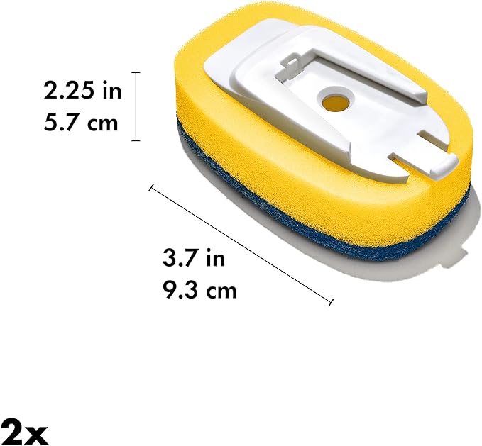OXO New Good Grips Soap Dispensing Dish Scrub Refills - 2-Pack