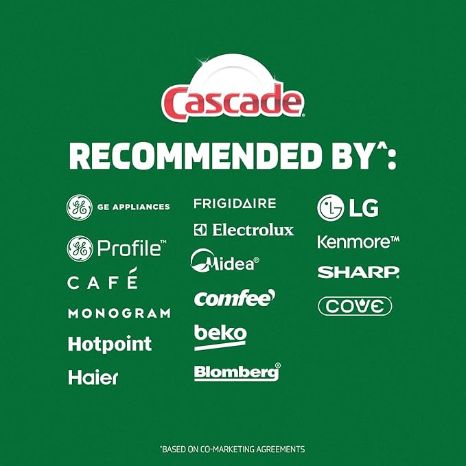 Cascade Platinum Plus Dishwasher Pods, Dishwasher Detergent, Dishwasher Soap, Dish Tabs, Dishwashing Tablets, Dish Detergent, Lemon, Actionpacs, 21 Count