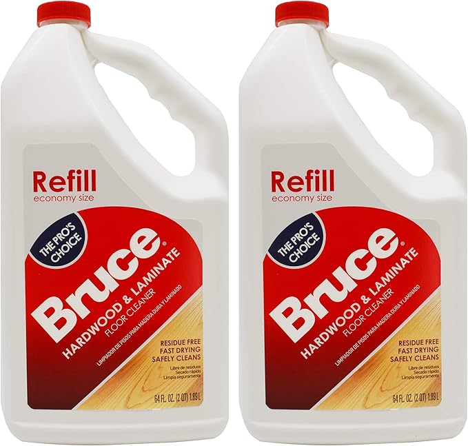 Bruce Hardwood & Laminate Floor Cleanr - 64oz Refill - 2 Pack