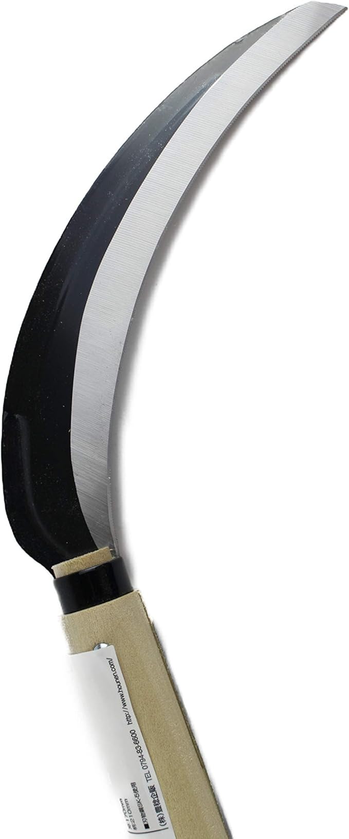 Japanese Weeding Steel Grass Sickle Gardening Tools [Made in Japan] Clearing Hand Held Garden Tool Farming Portable Weeder