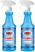 MA5x WindMax Glass Cleaner Spray – Window, Mirror, Shower & Glass Stovetop Cleaner – Streak-Free, Eco-Friendly, Pack of 2, 32oz Bottle