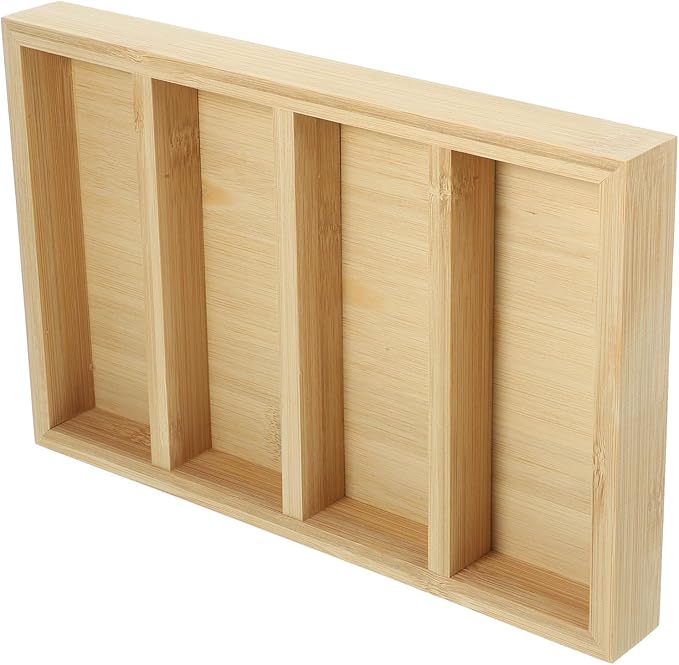 Sunglasses Organizer Tray 4-Grid Eyewear Display Box Wear-Resistant Storage Case for Men and Women Home Vanity Use