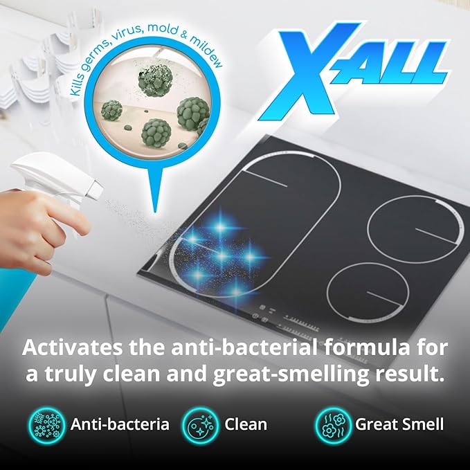 X-ALL Multi-Purpose Cleaner - Spray Bottle and 5x Cleaning Tablets