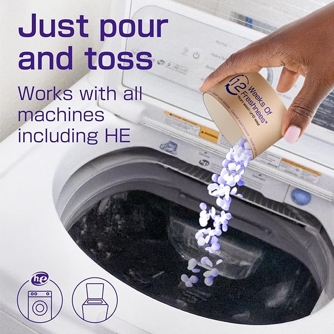 CLEARALIF Infusions In Wash Scent Booster Beads, Eco Friendly, Lavender Scent, 7 oz,Scent Booster Beads, Laundry Scent Boosters