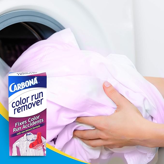 Carbona® Color Run Remover | Powerful Color Bleed Eliminator | Fixes Color Run Accidents | 2.6 Oz, 1 Pack