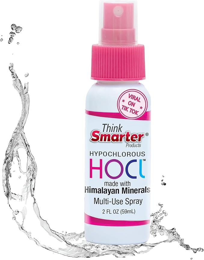 Multi-Use Spray | 2 oz | Alcohol-Free HOCl Spray for Skin, Hands, & Surfaces | Fragrance-Free Formula | Gentle, Everyday Cleanser for Home & Travel