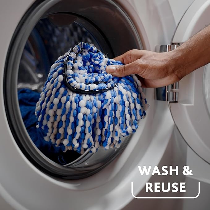 O-Cedar RinseClean Spin Mop Microfiber Refill, 1 CT (Pack of 12)