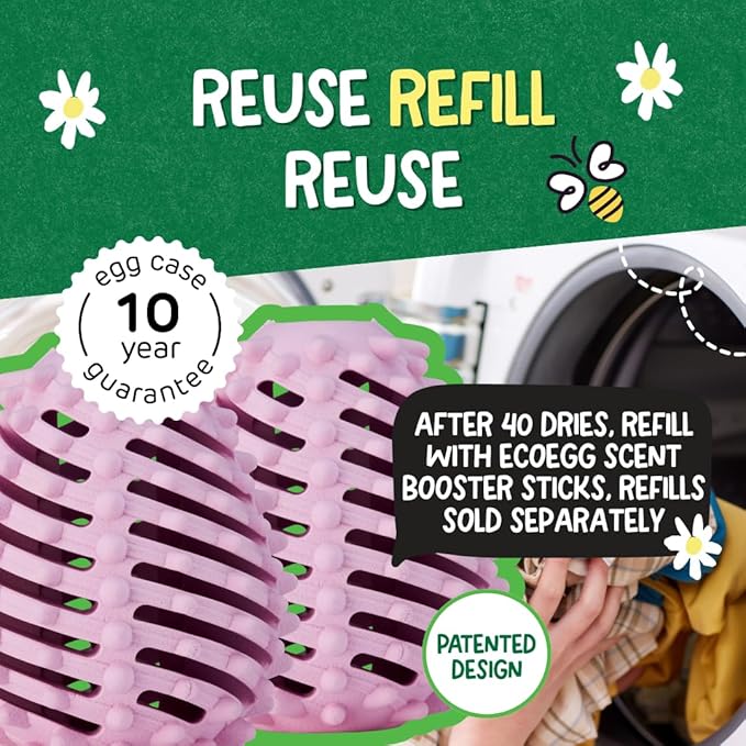 Ecoegg Spring Blossom Dryer Egg, 200 g