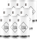 Fantasticlean Microfiber Cleaning Cloth Roll -675 Pack, Tear Away Microfiber Towels, 12" x 12", Reusable, Washable, Ultra Absorbent Dishcloth for All-Around Cleaning Supplies (9 Rolls of White)