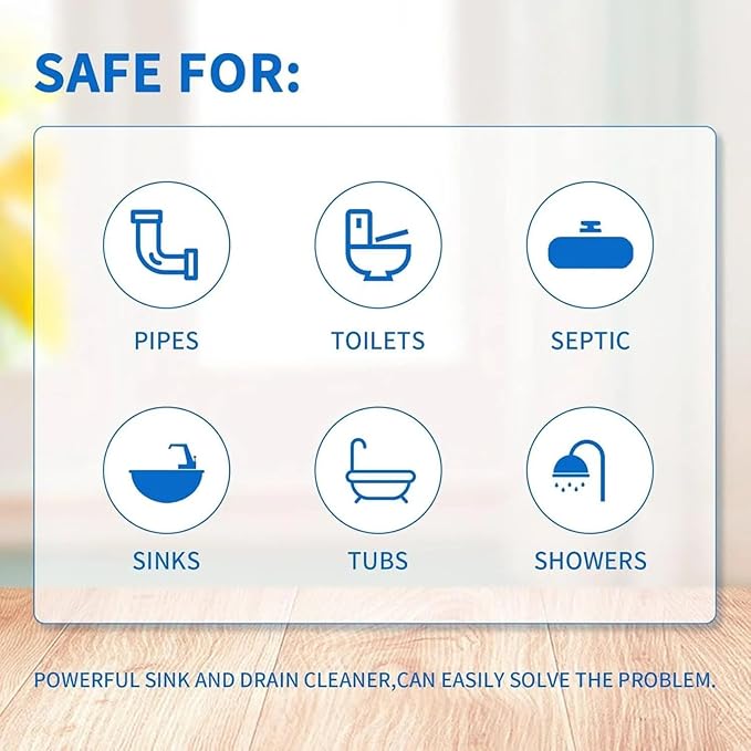 2026 New Wild Tornado Drain Cleaner, Toilet Clogged Drain Solution, Drains Foam Cleaners, for Kitchen Toilet Pipeline Quick Cleaning Tool (1PC)
